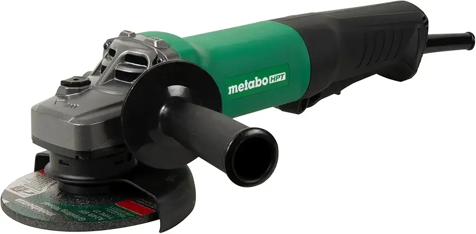 Metabo HPT Angle Grinder, 4.5-Inch, 10.5 Amp, Paddle Switch | G12SE3