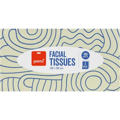 Pams 2Ply Facial Tissues