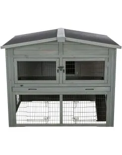 Trixie Knaagdierhok Xl - Dierenverblijf - 135x112x115 cm Grijs