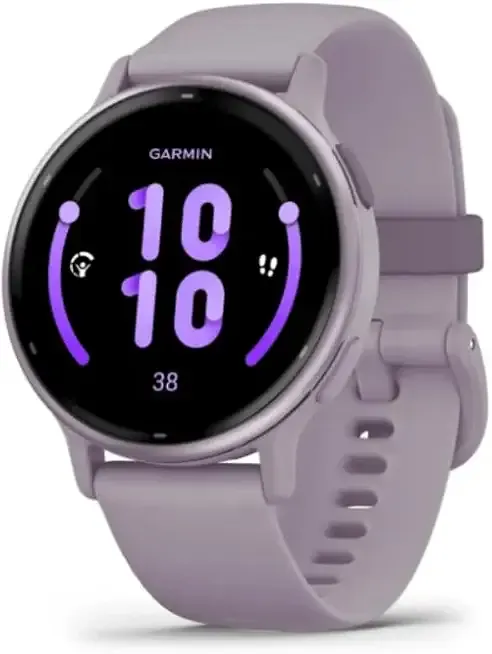 Garmin vívoactive® 5, Health & Fitness GPS Smartwatch, 42mm, Orchid | 24/7 Health Monitoring, Built-In Sports Apps, Sleep Coach, Body Battery™ Energy Monitoring, Workout Benefit & Recovery Time
