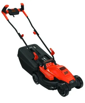 Tosaerba a spinta 1200 W lama 32 cm con manico bike e cesto 35 L – Black & Decker