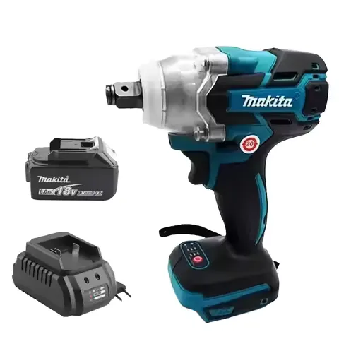 Makita's Portable Cordless Power Tool Battery Charger Set for Various Models, Including Electric Drills, Chainsaws, Horse Knives