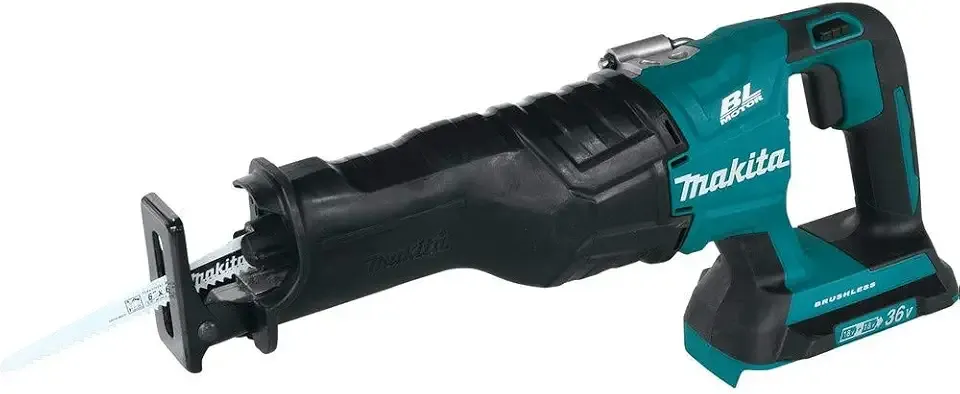 XRJ06Z 18V X2 LXT Lithium-Ion (36V) Brushless Cordless Recipro Saw, Teal, 5.5 x 19 x 8 inches