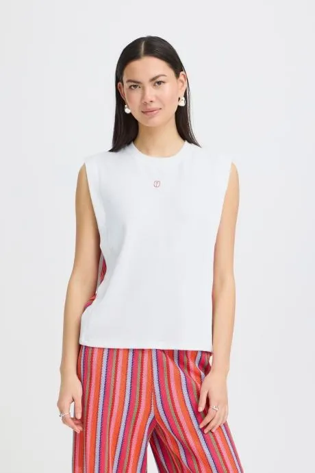 Tops Ihlibella To dames wit