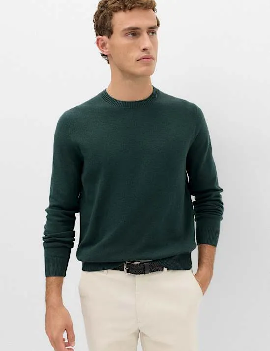 Air Yarn Crew Neck Jumper