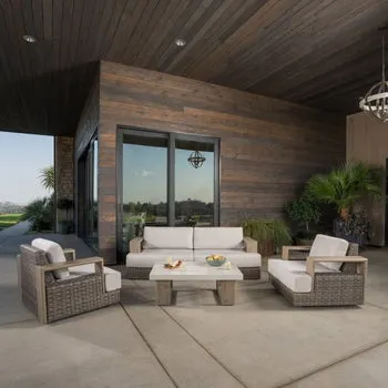 SunVilla Theo 4-piece Outdoor Patio Seating Set