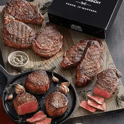 Kansas City Steak Company Gourmet Steak Gift Box Set -…