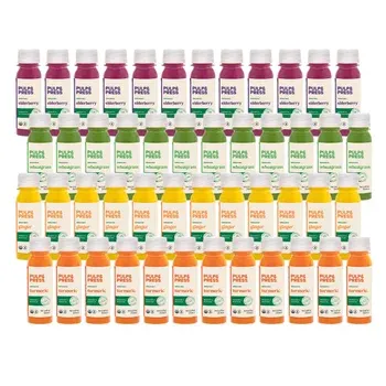 Pulp & Press Organic Cold-Pressed Wellness Shot Pack, 48-pack