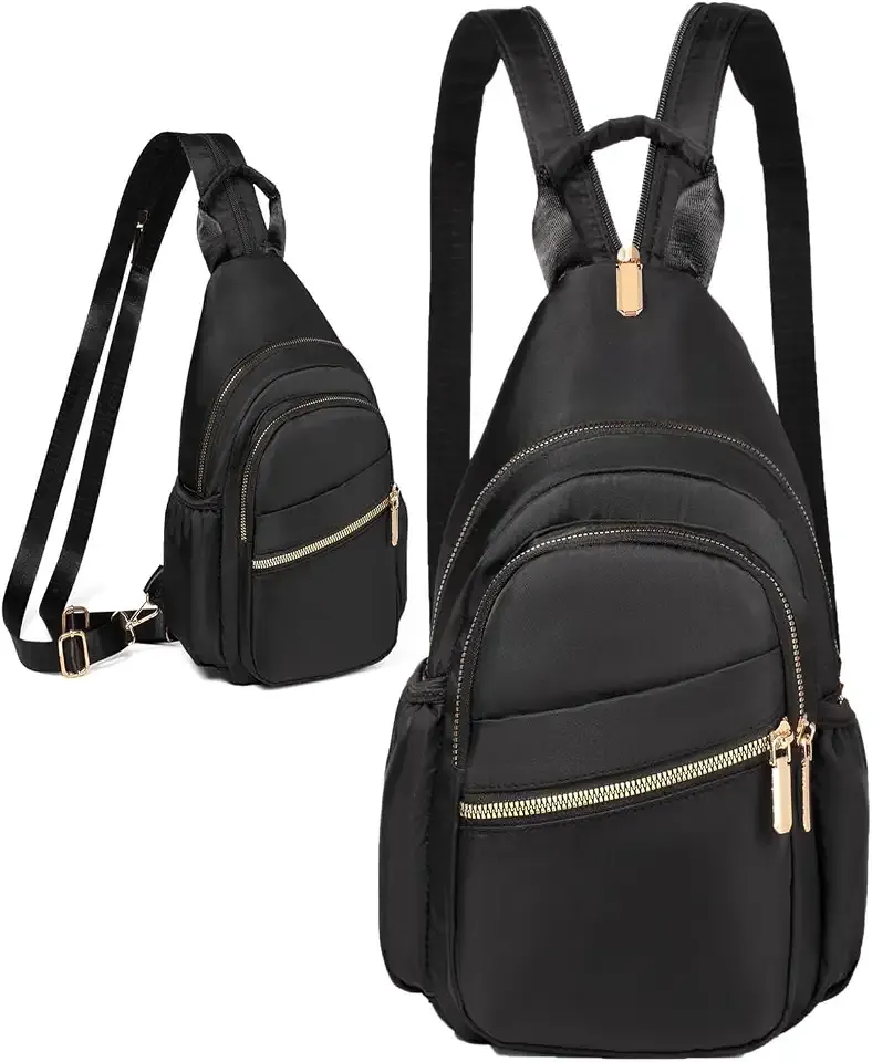Small Crossbody Bag Convertible Mini Backpack for Women, Cross Body Sling Bag Sling Backpack for Travel Daypack