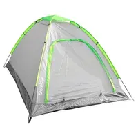 Carpa Camping Tienda Playa 4P Gris Verde