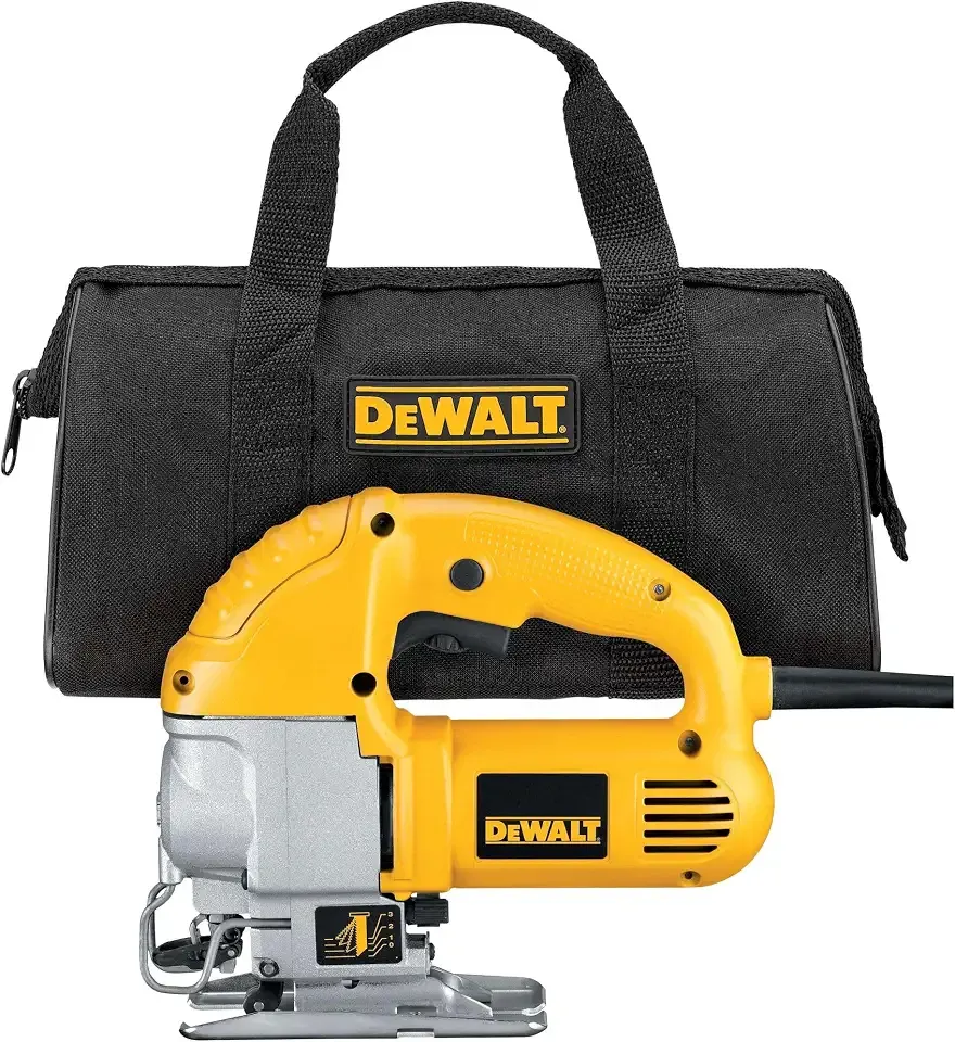 Jig Saw, Top Handle, 5.5-Amp, Corded (DW317K), Yellow