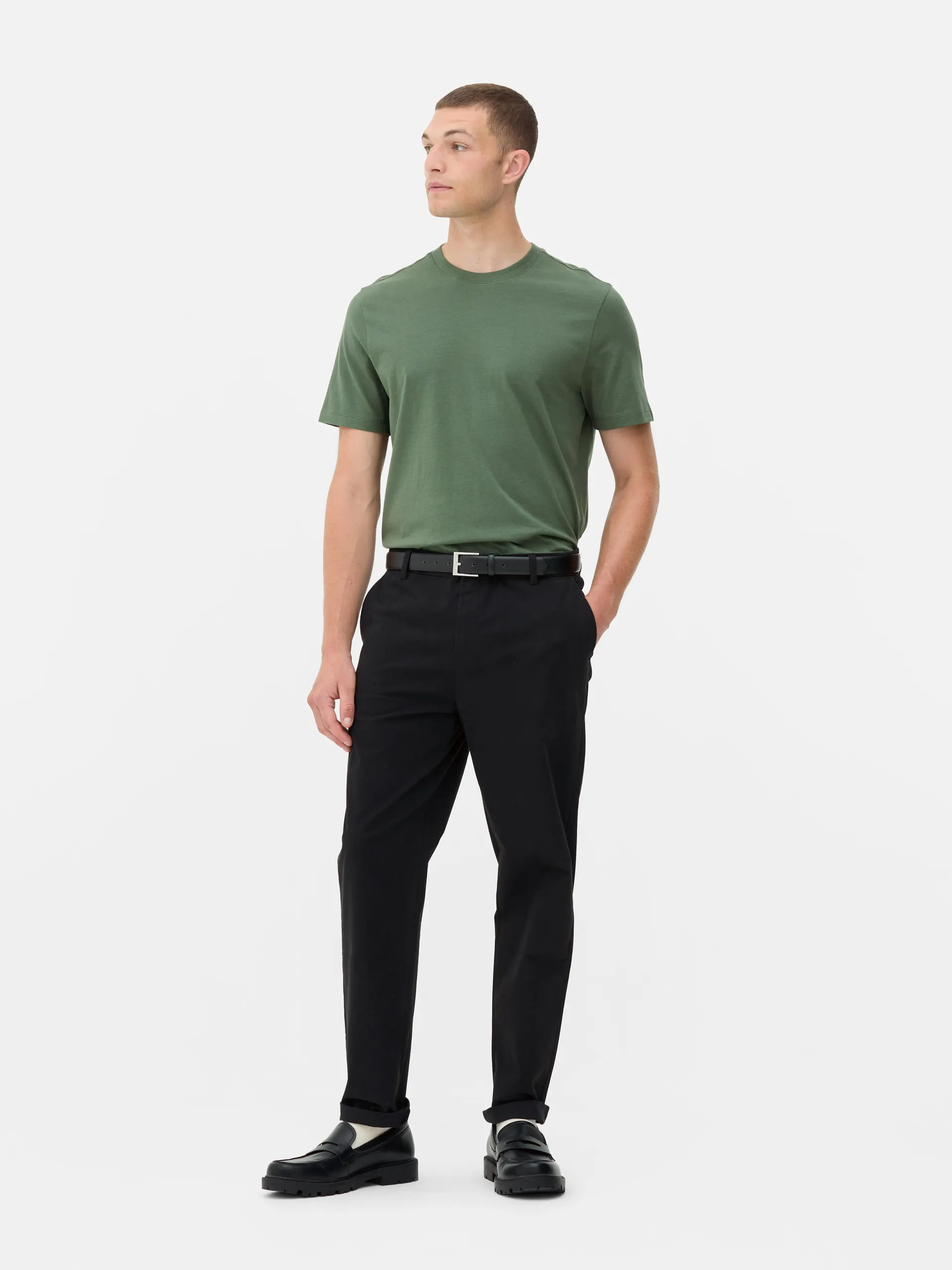 Pantalon chino coupe slim