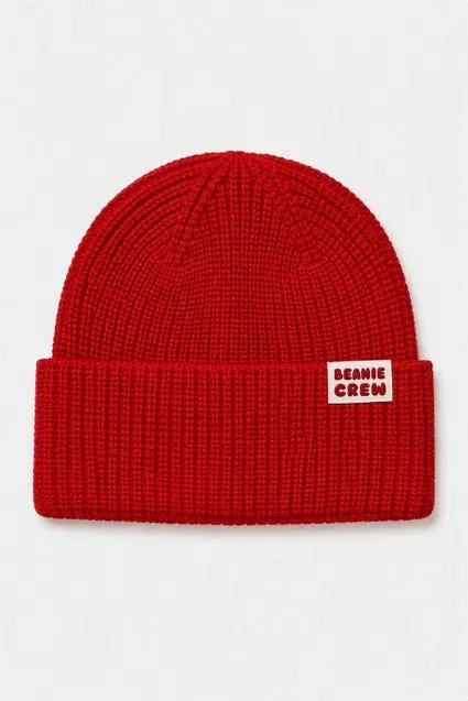 Kids muts rib met label