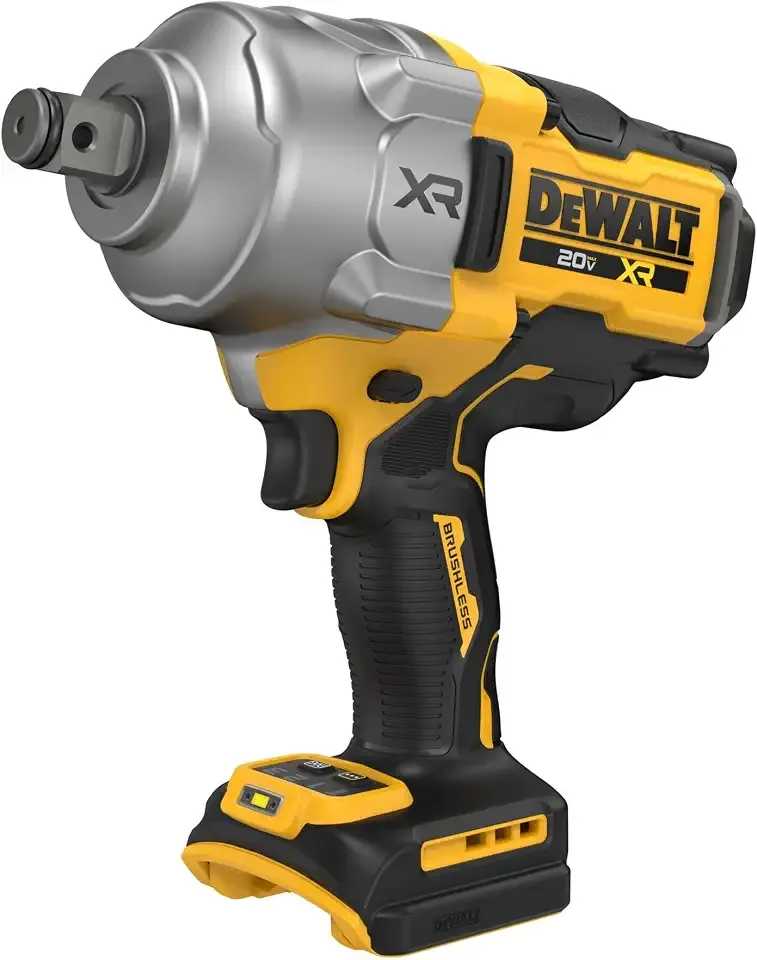 20V MAX XR 3/4 Inch Cordless Impact Wrench Brushless Impact Gun with Hog Ring Anvil, High Torque, Tool Only (DCF964B)