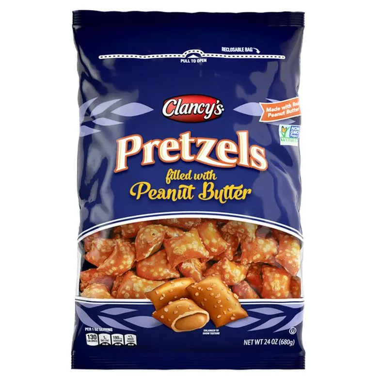 Clancy's Peanut Butter Filled Pretzels