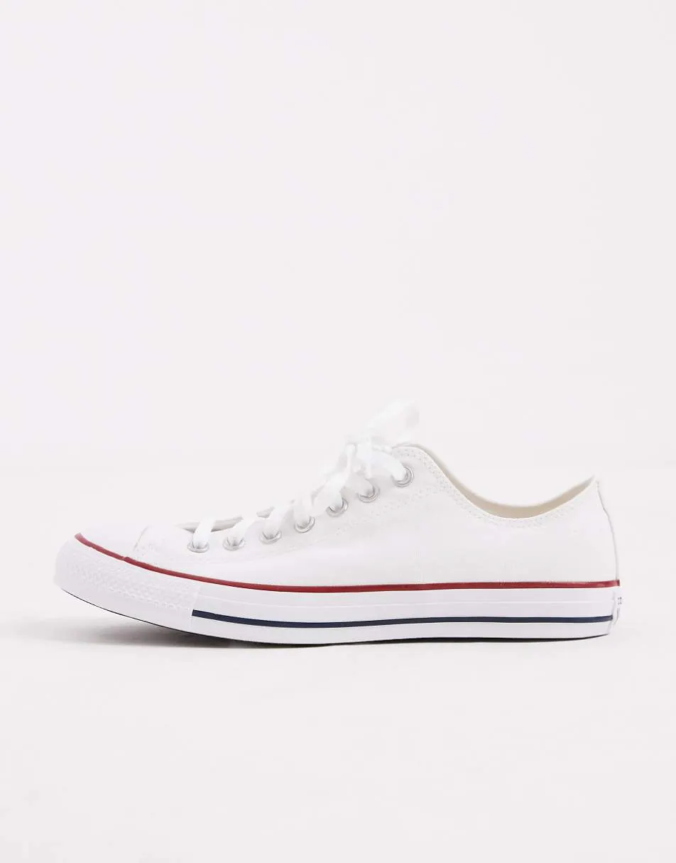 Converse Chuck Taylor All Star Ox Wide Fit trainers in white