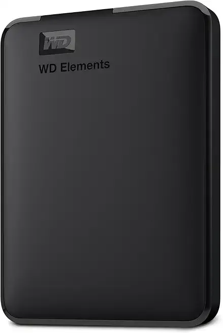 WD 2TB Elements Portable External Hard Drive for Windows, USB 3.2 Gen 1/USB 3.0 for PC & Mac, Plug and Play Ready - WDBU6Y0020BBK-WESN