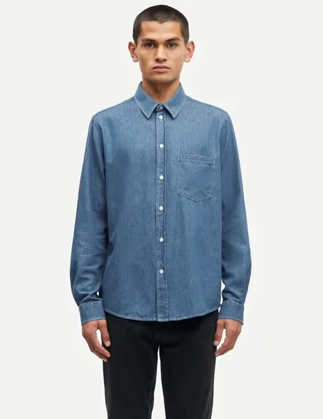 Saryan P Shirt 15248 Light Chambray