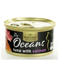 Natural Health Cat Ocean Tuna & Salmon - Natvoer - 85 g Tonijn&Zalm