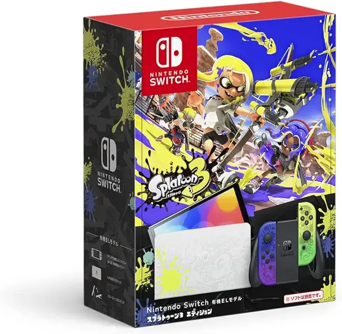 Nintendo Switch - OLED Model Splatoon 3 Special Edition (Japan Version), No Region Locked