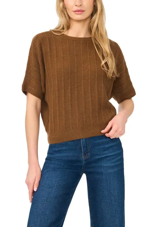 Short Dolman Sleeve Sweater