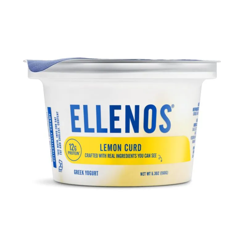 Ellenos Lemon Curd, Greek Yogurt