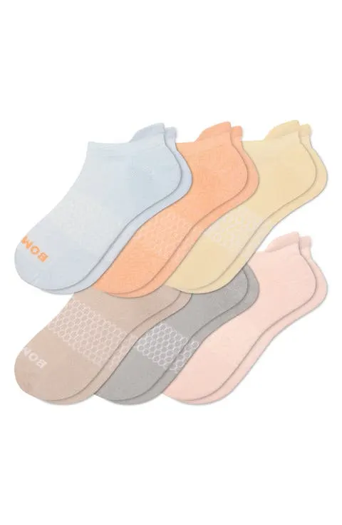Bombas Assorted 6-Pack Supima® Cotton Blend Ankle Socks