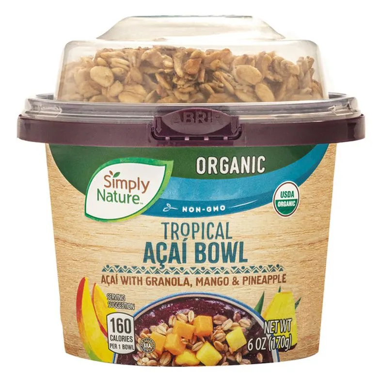 Simply Nature Tropical Acai Bowl