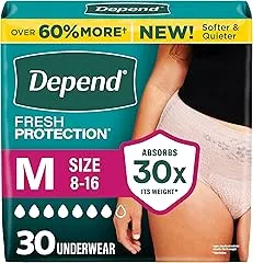 Depend Fresh Protection Adult Diap…