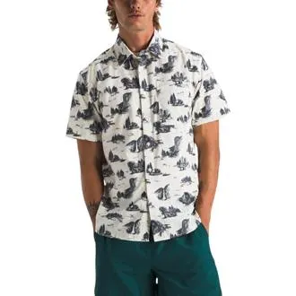 Chemise à manches courtes avec motif Baytrail pour homme