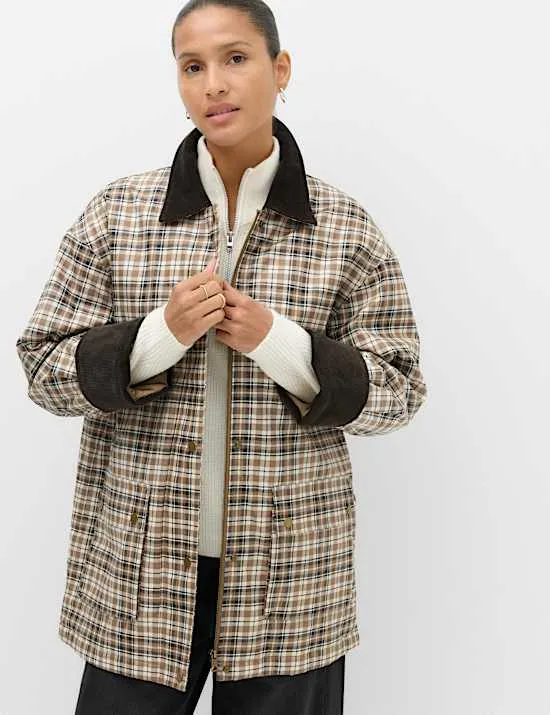 Checked Barn Jacket