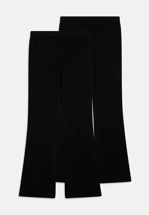 2 PACK - Leggings - black