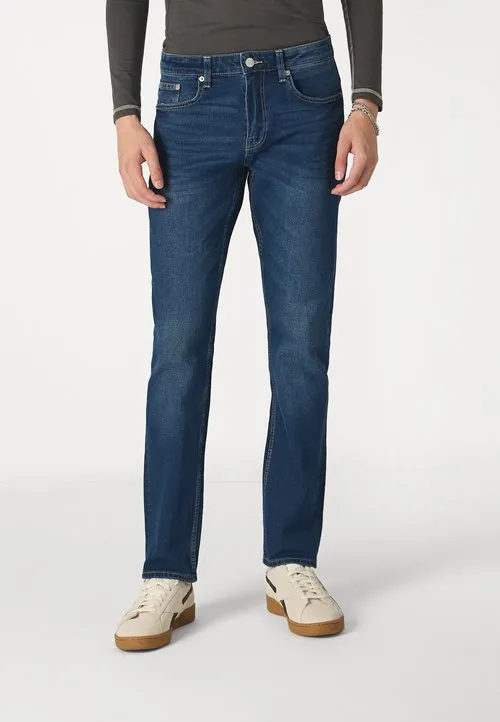 ONSWEFT BOX - Jeans straight leg - dark blue denim