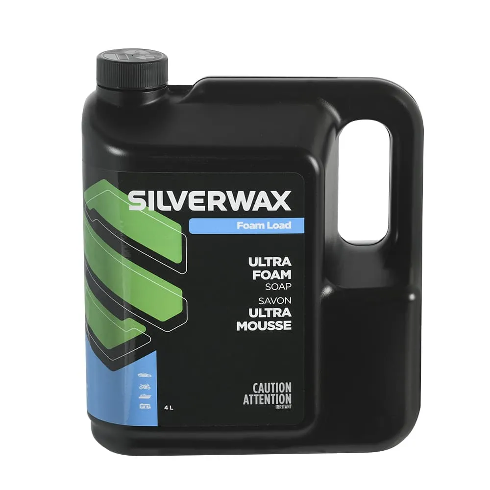 Nettoyant ultra mousse pour l'auto 4 L SILVERWAX