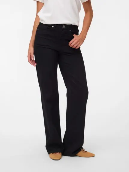 VMTESSA-STRETCH Høyt snitt Wide Leg Fit Jeans
