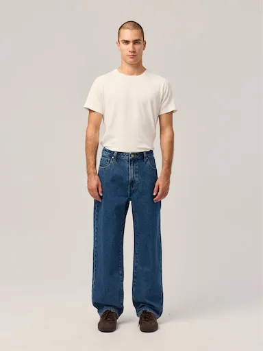 RES X ABRAND Loose Jean In Dean Blue