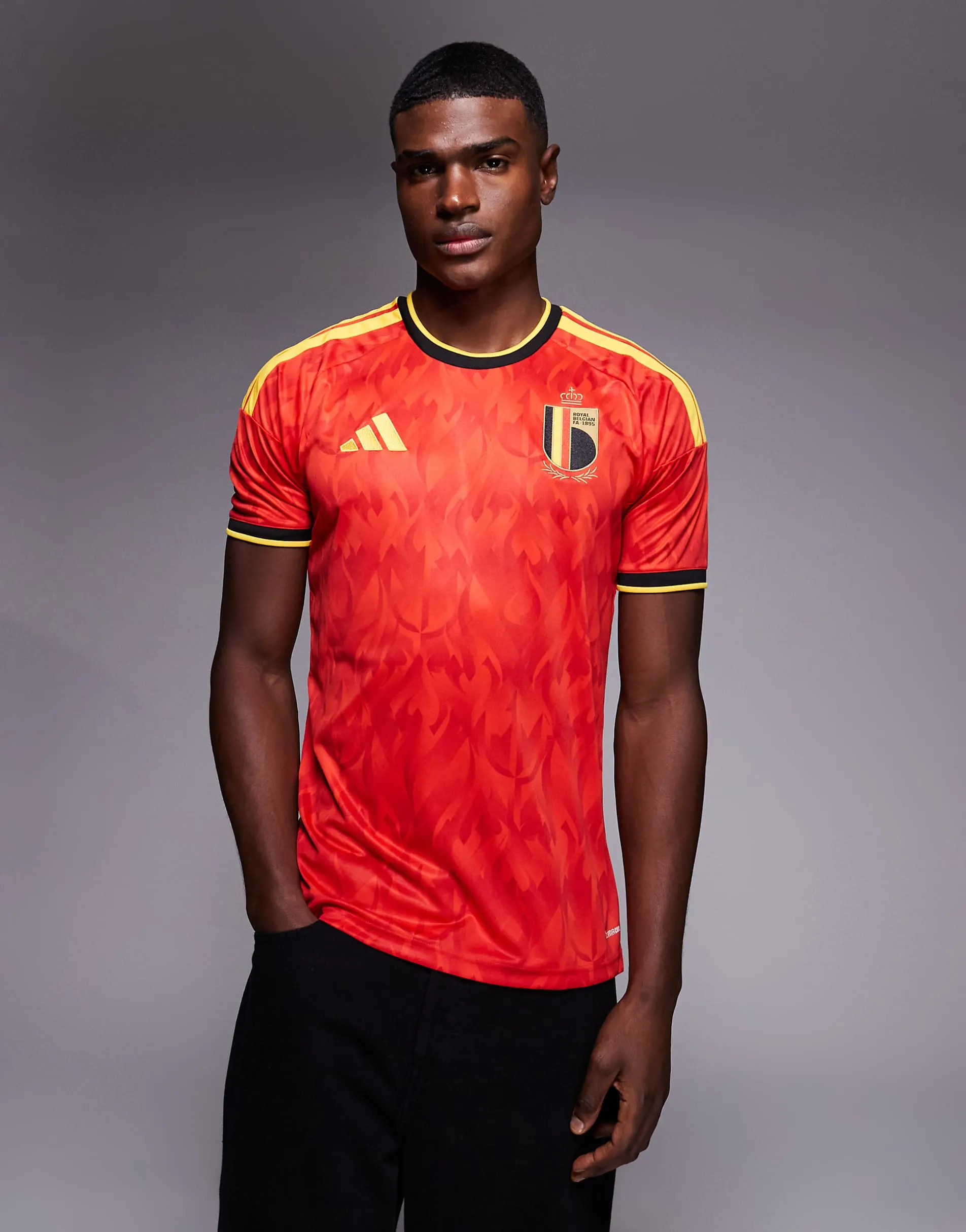 adidas Football Belgium World Cup 26 home shirt in red