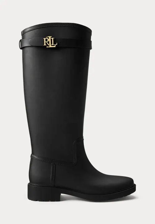 PORTIAH RUBBER TALL RAIN BOOT - Gummistøvler - black