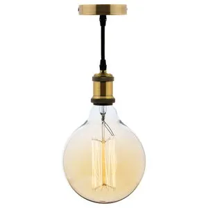 Kit de suspension vintage métal cuivré - Zenitech