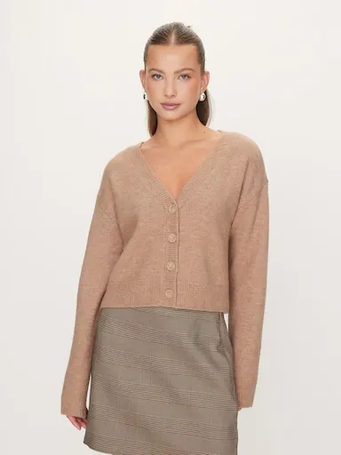 Isabella Crop Long Sleeve Cardi