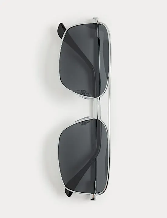 Metal Polarised Sunglasses