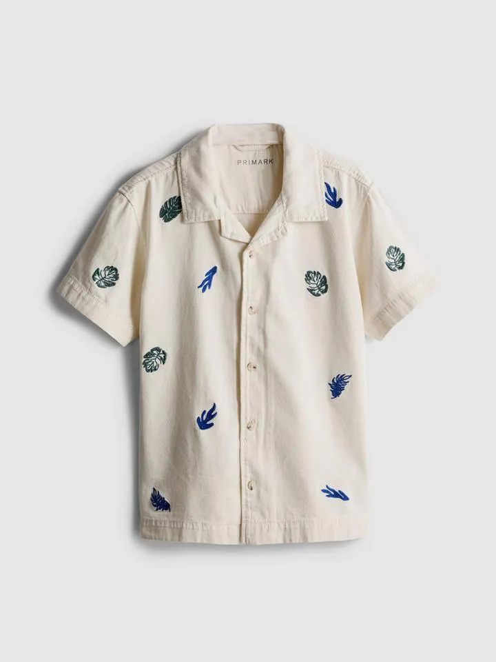 7–15 ans | Chemise brodée