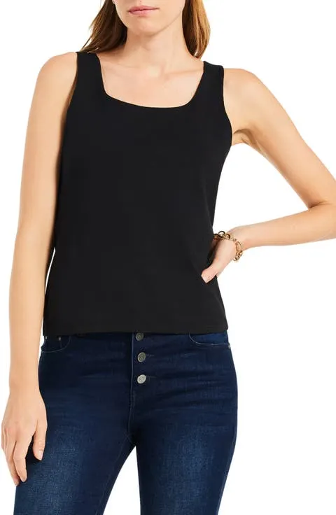 Stretch Cotton Shelf Bra Tank