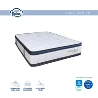 Colchón Relax Sencillo 100x190x26cm Confort Plus Doble Pillow Top