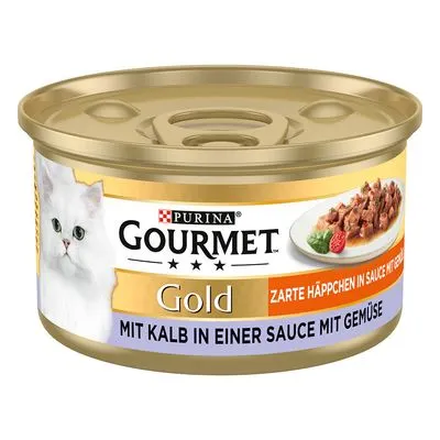 Gourmet Gold 2 x 12 x 85 g / 24 x 85 g : 50 % de remise sur le 2ème paquet !