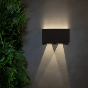 Applique solare Roxbury in abs, 9.24W INSPIRE