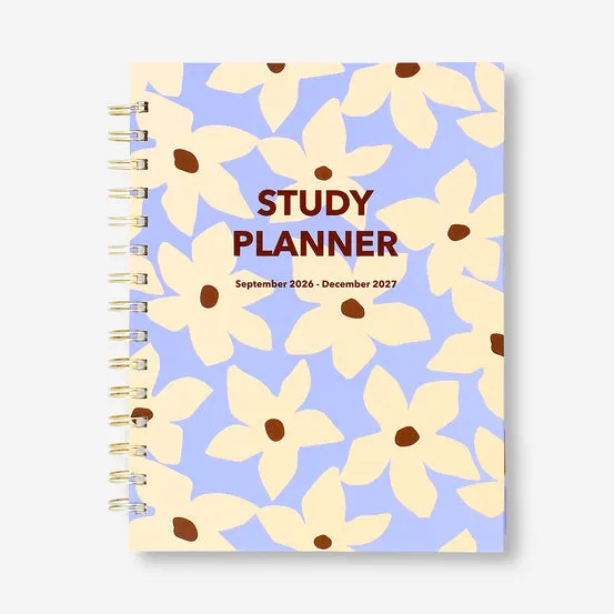 Floral study planner 2027 - English