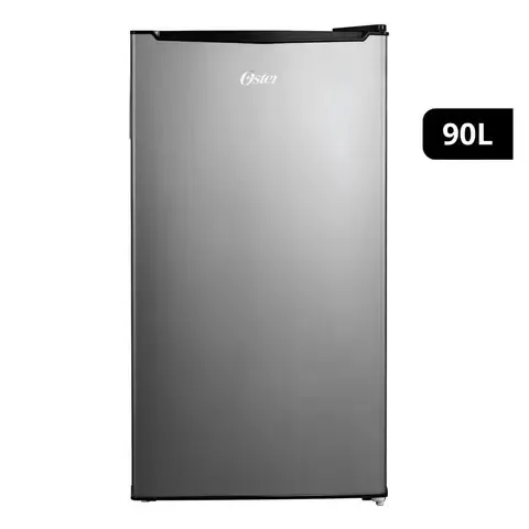 Frigobar Oster 90 Litros Negro con Puerta de Acero Inoxidable OS-PMBG93PBV