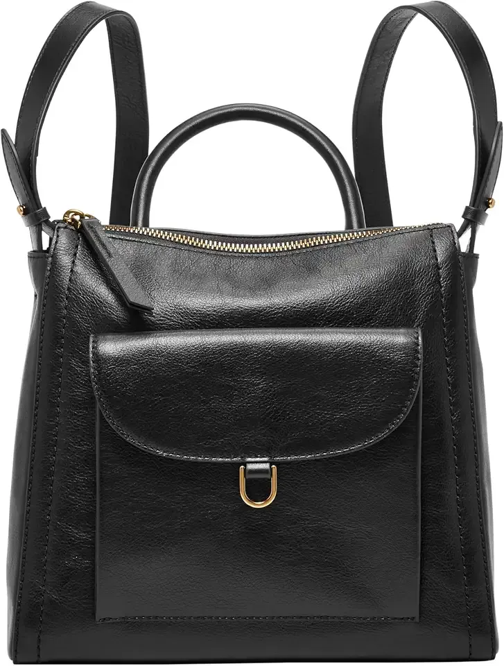 Women's Parker Leather Convertible Backpack Purse Handbag for Women
