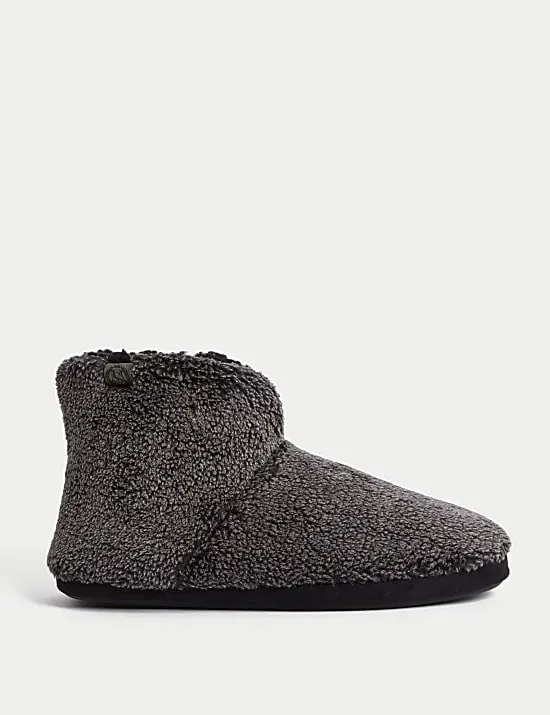 Slipper-Stiefel mit Borg und Freshfeet™